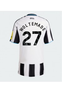 Newcastle United Nick Woltemade #27 Jalkapallovaatteet Naisten Kotipaita 2025-26 Lyhythihainen